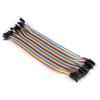 20cm Colorful 40 Pin Male To Male Detachable Flexible Line Cable