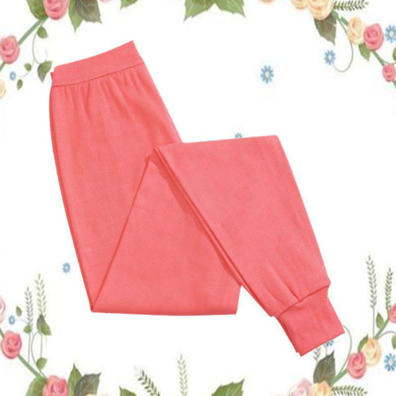 

Женские осенние брюки из чистого хлопка с высокой талией - Теплые, свободные, больших размеров, базовый слой, подштанники XXL (120-140 lbs)