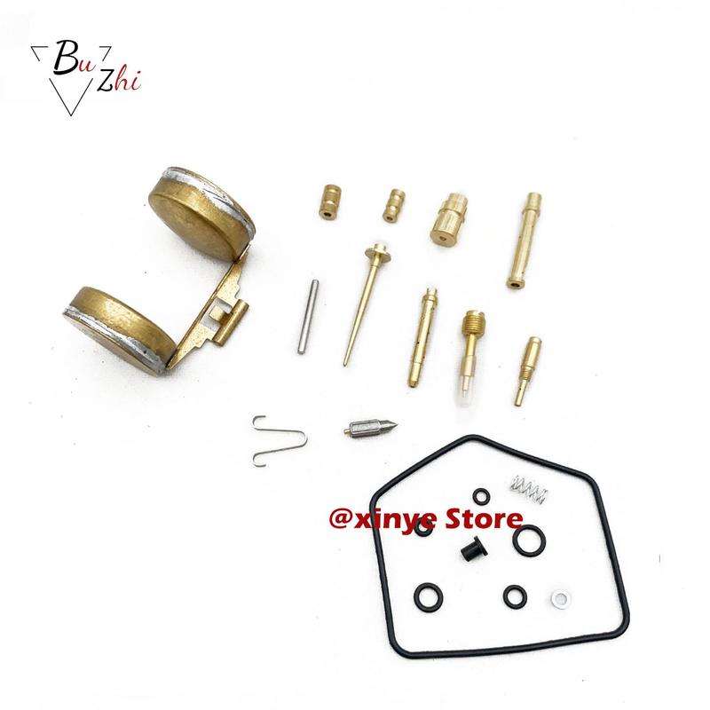 Motorcycle Carburetor Repair Kit For Honda CB350 CB CL 350 CL350 1970-1973 with Diaphragm Shaped Carb Repair Rebuild Kit