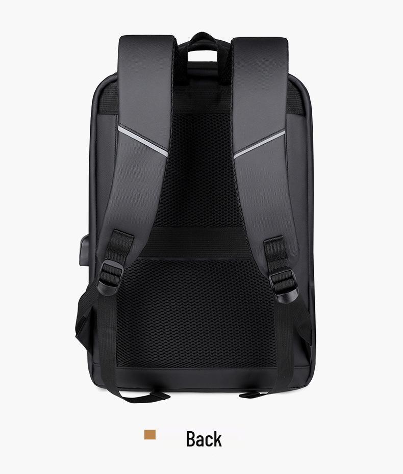 Large Capacity Multifunctional Travel Backpack with USB Charging and Luggage Handle Attachment
