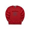 Skechers New Year Collection Retro Color Block College Style Letter Dragon Pattern Printed Knit Crew Neck Sweatshirt Unisex Sweatshirt L124U052-03LC