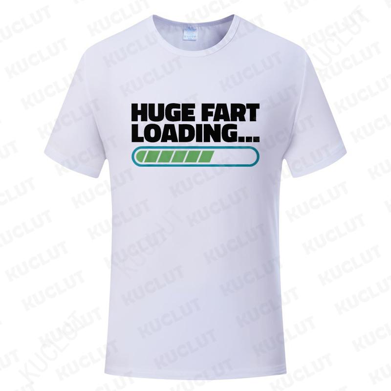 Warnung Furz wird geladen Herren T-Shirt Lustiges Furzen Unhöfliches T-Shirt Witz Gag T-Shirt für Mann Papa Geschenke Herren Kleidung Kurzarm Kleidung Oberteile