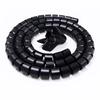 Flexible PE Spiral Cable Sleeve Wrap Wire Management Organizer 6 Sizes 100M/Roll for Server Room & Home Office