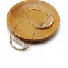 Female Cut Semi-circular Versatile and Personalized Minimalist Earrings