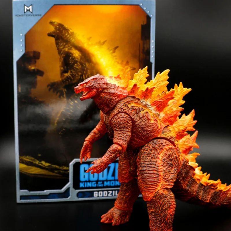 Exquisite Burning Godzilla Actionfiguren mit beweglichen Gelenken zur Ausstellung und Dekoration