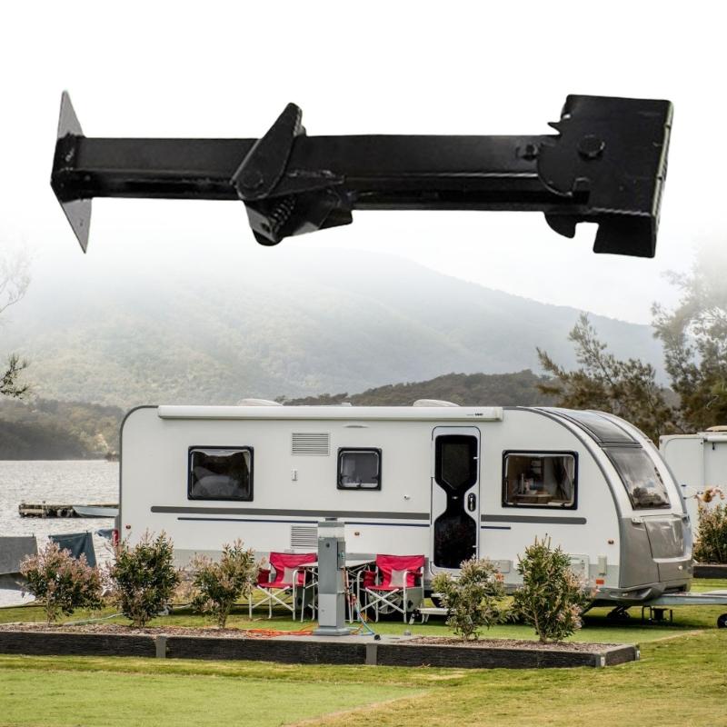 2025 New Parking Stabilizers Leg Adjustable Ranges Quick Folding Trailer Lift 2pcs