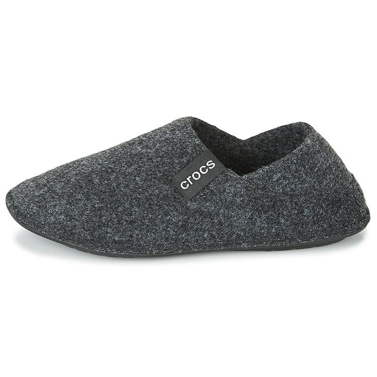 Crocs Classic Slipper Soft Sole Unisex Black Slippers Men s 205837-060 EU 39-40