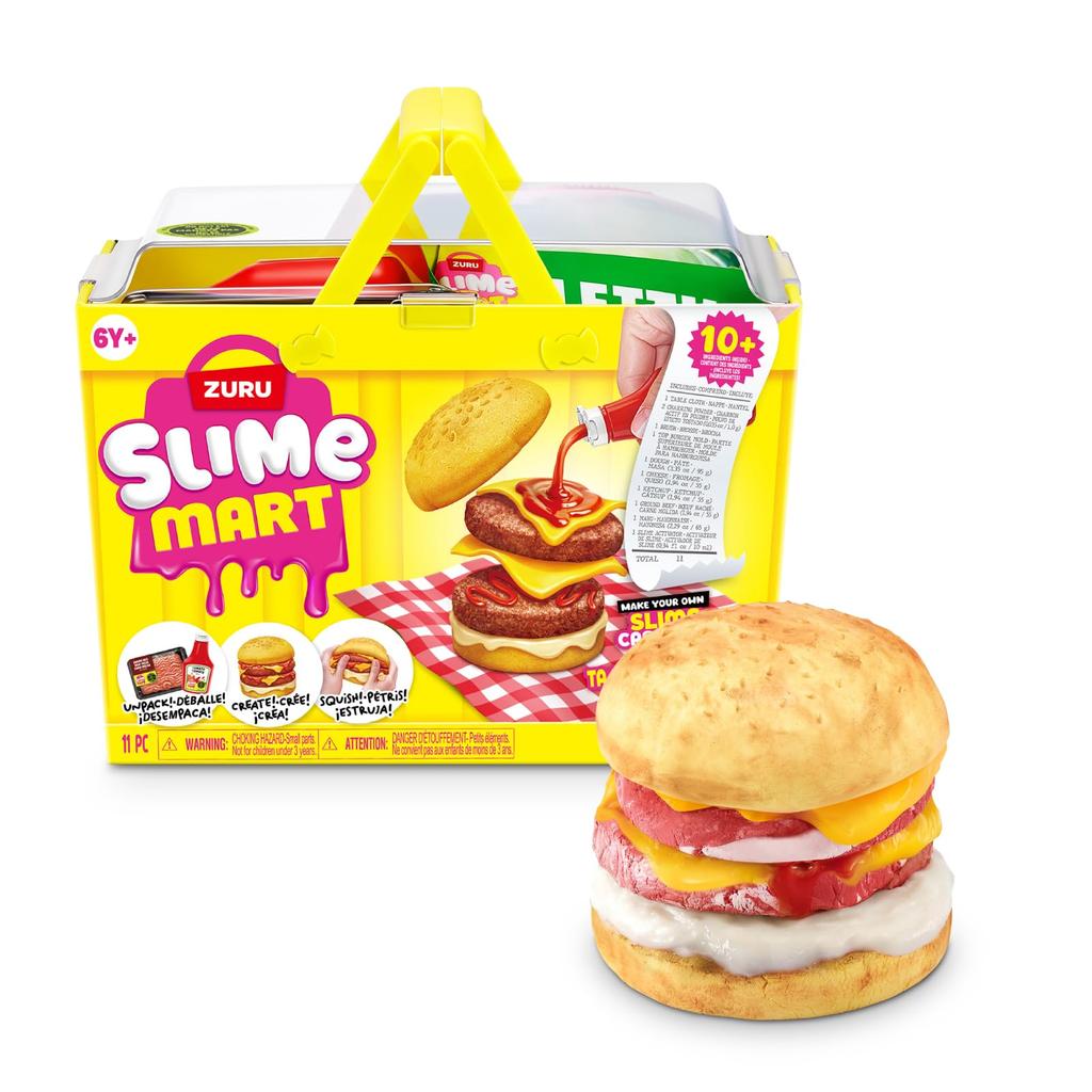 Zulu Slime Mart Shopping Basket Burger (Ages 6) 15905A (Authentic Product)