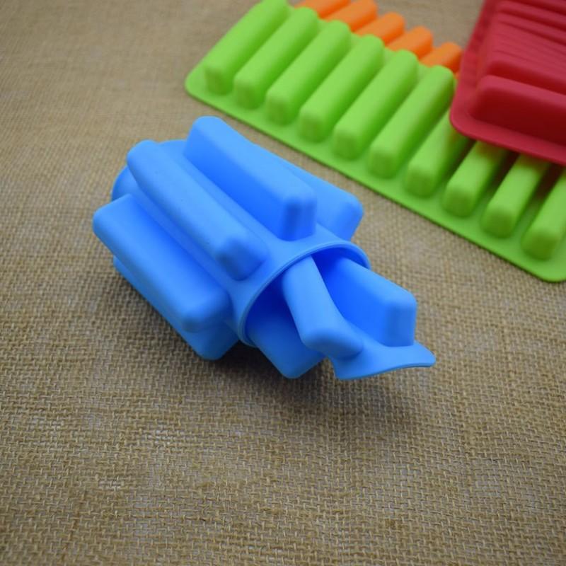 Summer Artifact Silicone Ice Cube Tray Mold Fits for Water Bottle Ice Cream Fingers Silicone Mold Cake Baking Cookie Mold