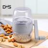 Food Grade Nut Grinder User Friendly ABS Hand Crank Garlic Grinder Nut Masher Gadget