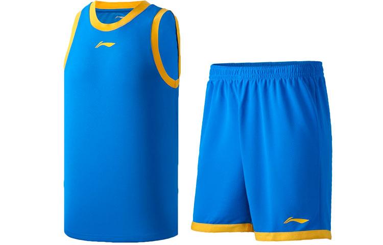 Коллекция баскетбольной одежды Li Ning Повседневная спортивная одежда Мужская Ярко-синий AATR011-3 M