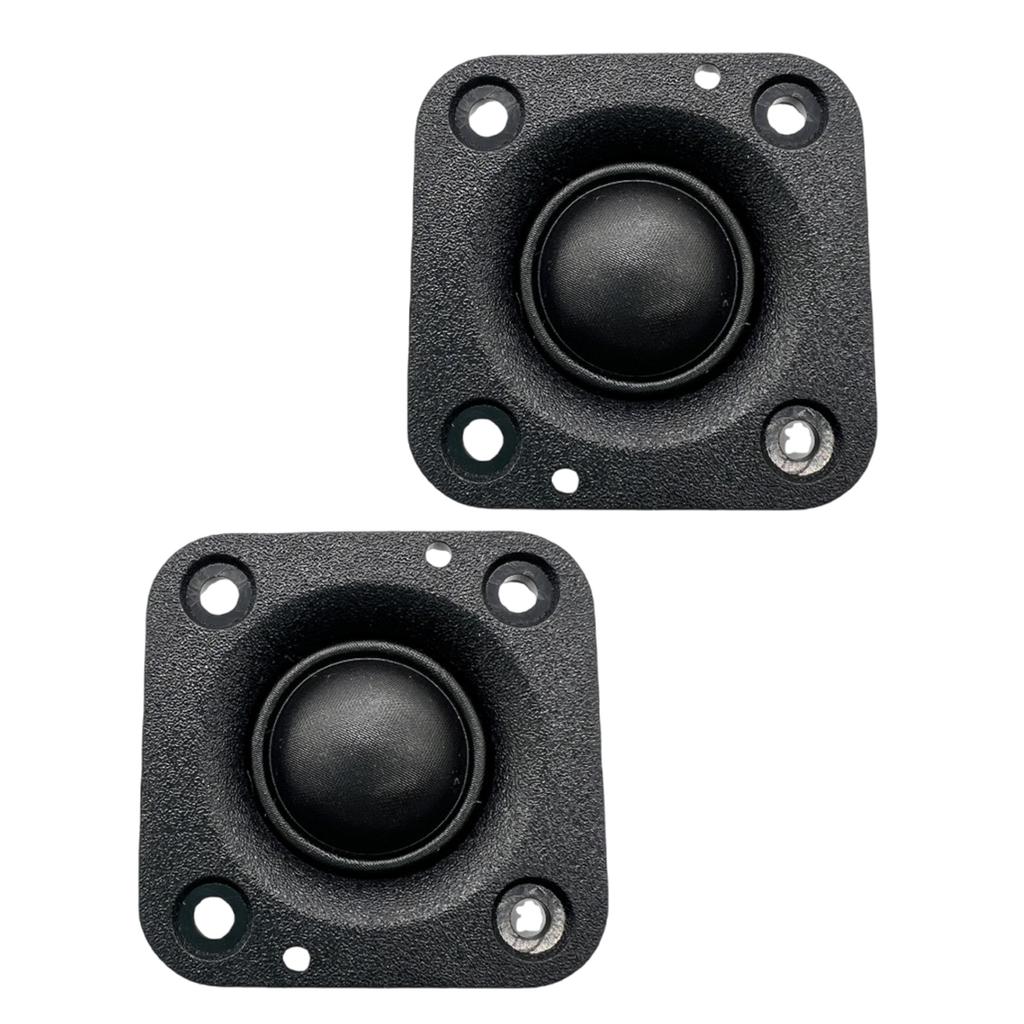 High Performance 2 Inch Square Tweeter Speaker 20W 4ohm with Aluminum Heat Sink for Enhanced Sound Clarity