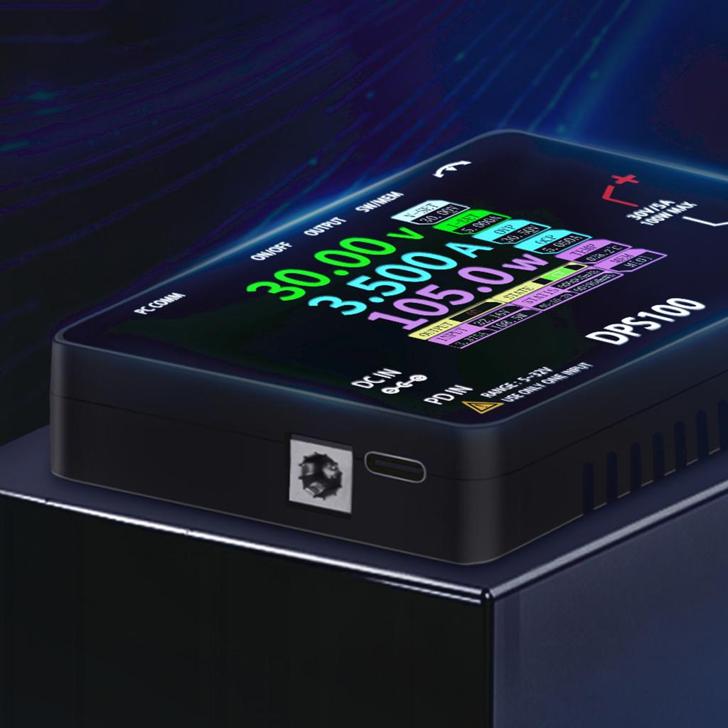DPS100 Pocket Laboratory DC Power Supply 30V 5A 100W Adjustable Voltage Regulator Bench Switching PD QC