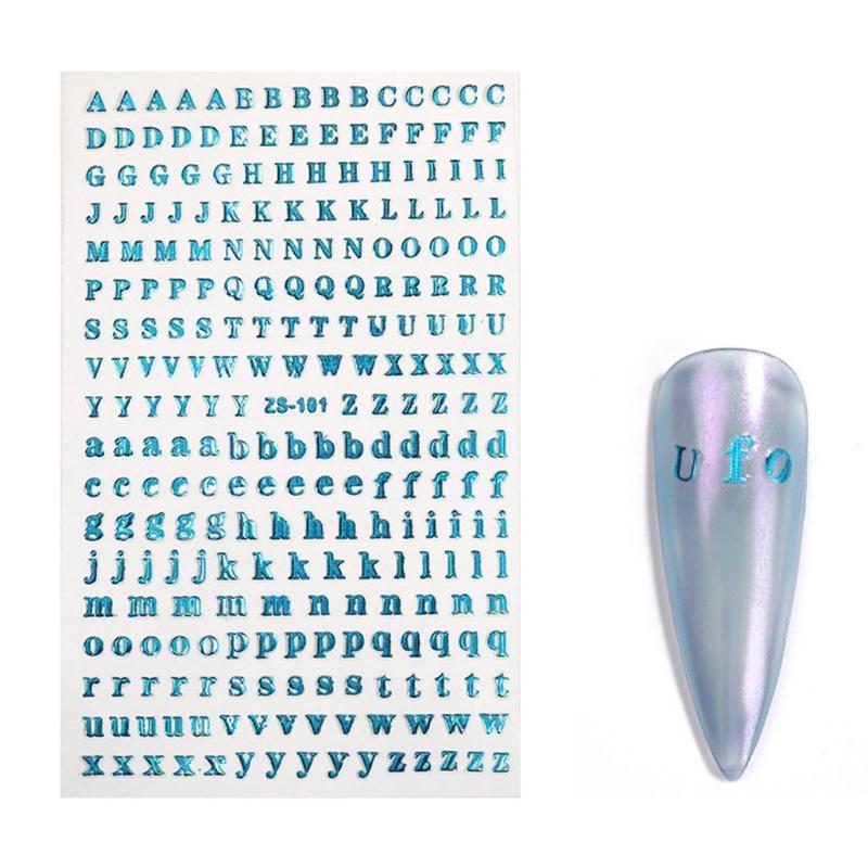 5 Blätter Buchstaben PET Aufkleber Harzform Füllstoffe Schmuckherstellungsmaterial Epoxid Füllmaterialien Epoxidharz Zubehör