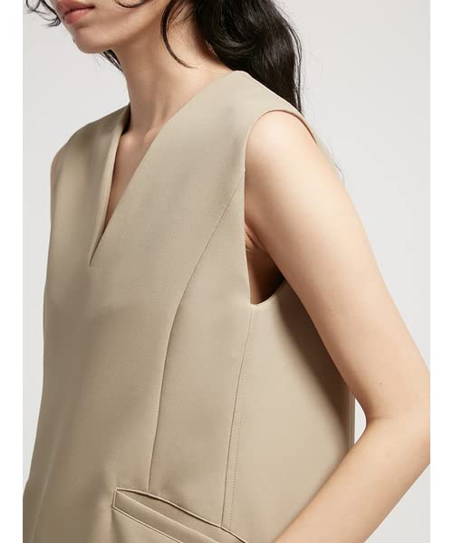 [Styling] Ruffle Docking Dress 16WFO224049 Women's BEG 1