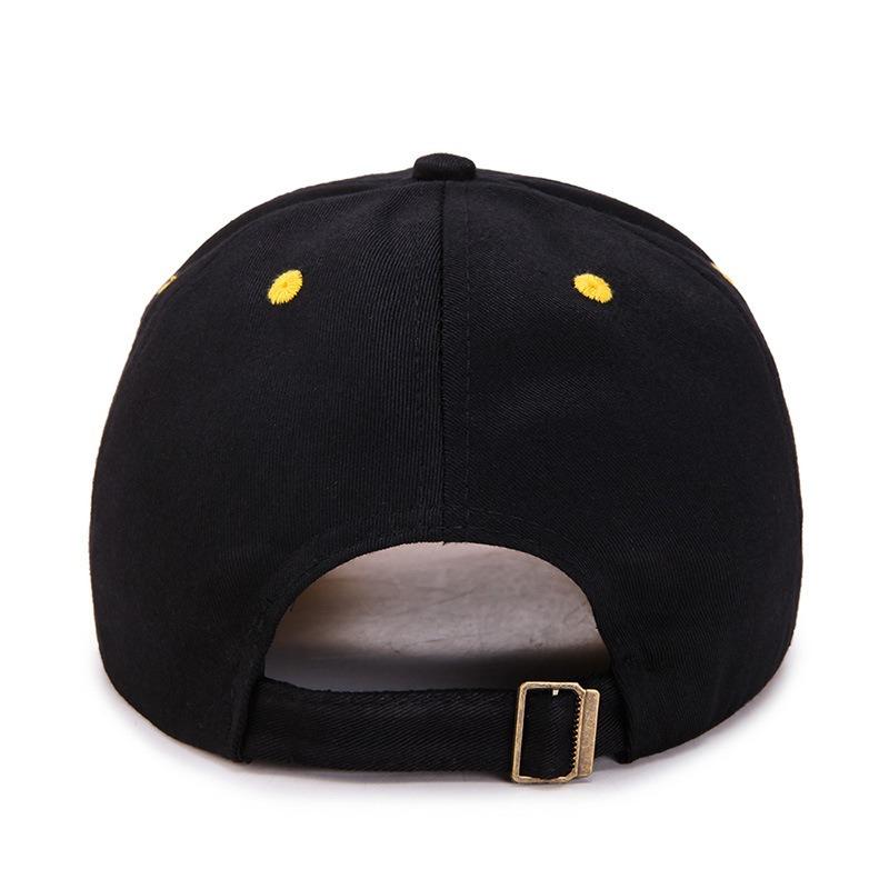 Street superhero embroidered duckbill cap with adjustable sun visor accessories, fashionable hip-hop fashion baseball cap