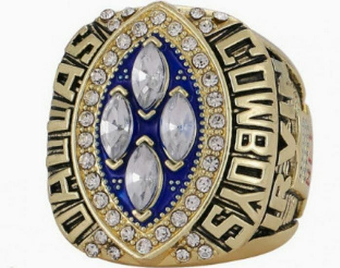 NFL 1993 Кольцо чемпиона Супербоула Dallas Cowboys - Горячая Распродажа, Товар в наличии Size 11