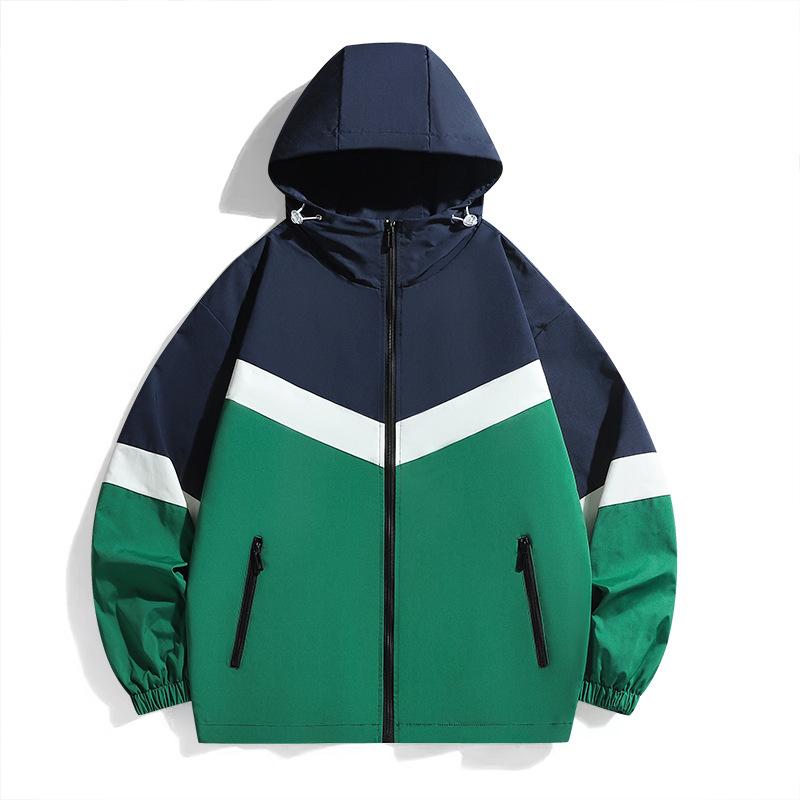 

New jacket trendy brand fashion casual versatile model 3XL