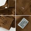 Japanese Style Cargo Long Sleeve Shirt Men Pure Cotton Casual Tops Double Pocket Workwear Spring and Summer Loose Shirts Male
