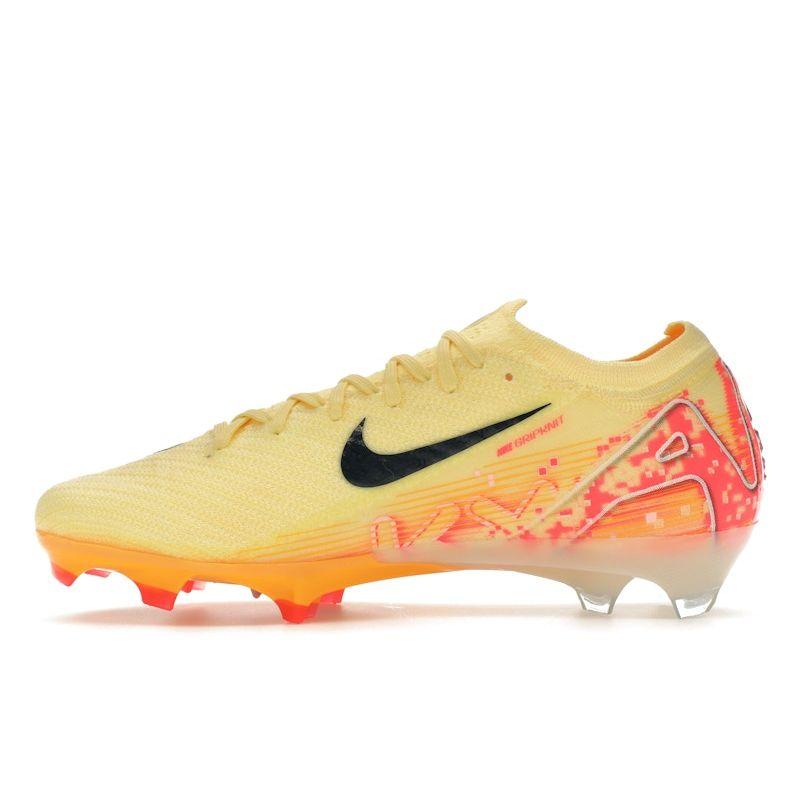 Nike Kylian Mbappé x Zoom Mercurial Vapor 16 Elite FG Světle laserově oranžové Unisex kopačky Armory-Navy FQ8683-800