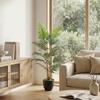 Artificial Fern Topiary Tree, Realistic Artificial Plant in Cement Pot, Fake Plant, 120cm