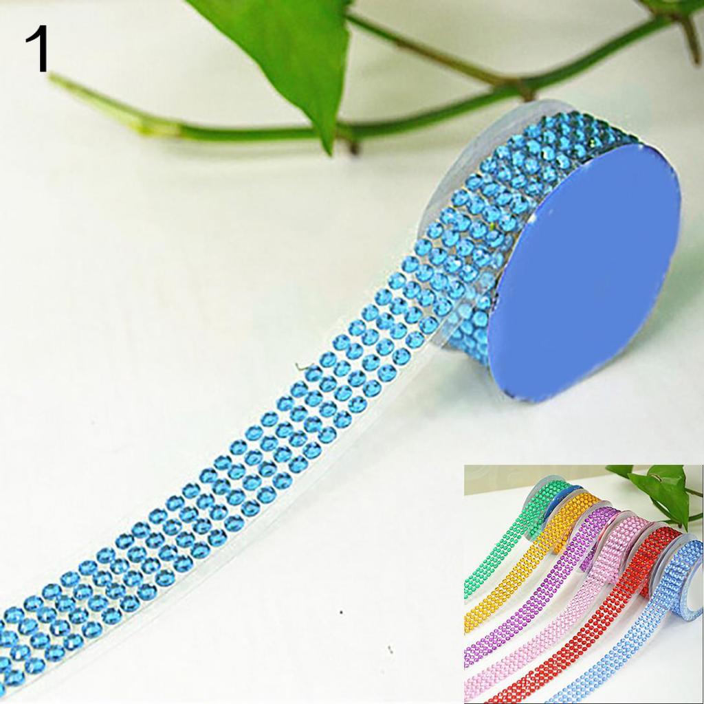 Le pietre di cristallo acriliche autoadesive Dubonnet si attaccano al nastro adesivo artigianale per scrapbooking