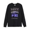 Nike ACG Logo Print Ribbed Crew Neck Long Sleeve T-Shirt Men Tops Black FQ3729-010