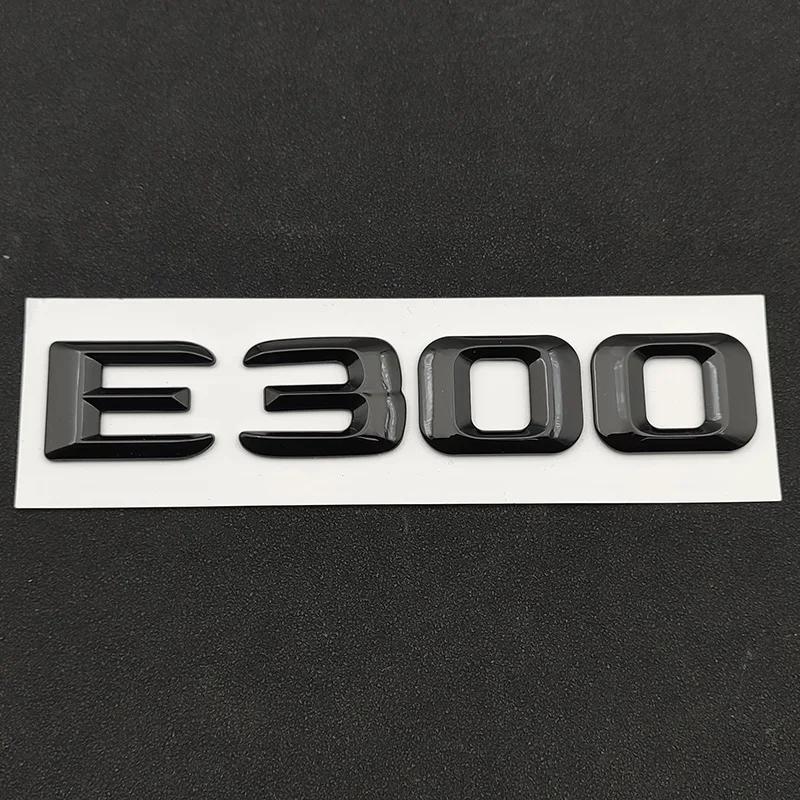 3D ABS Self-adhesive Letters For Car Stickers For Mercedes-Benz E200 E220 E260 E320 E350 CDI 4matic Emblem Trunk Accessories