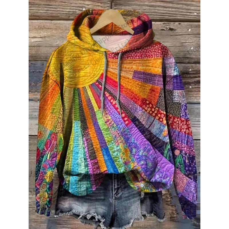 Women Hoodies Dragonfly Floral 3d Print Hoodie Women Fashion Oversized Hoodie Sweatshirt Women Sweats Long Sleeve Hoodie Falls