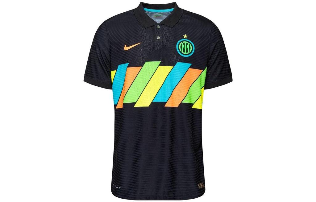 Nike Soccer Jerseys Men's Black Moderate Straight Fit DM0910-011