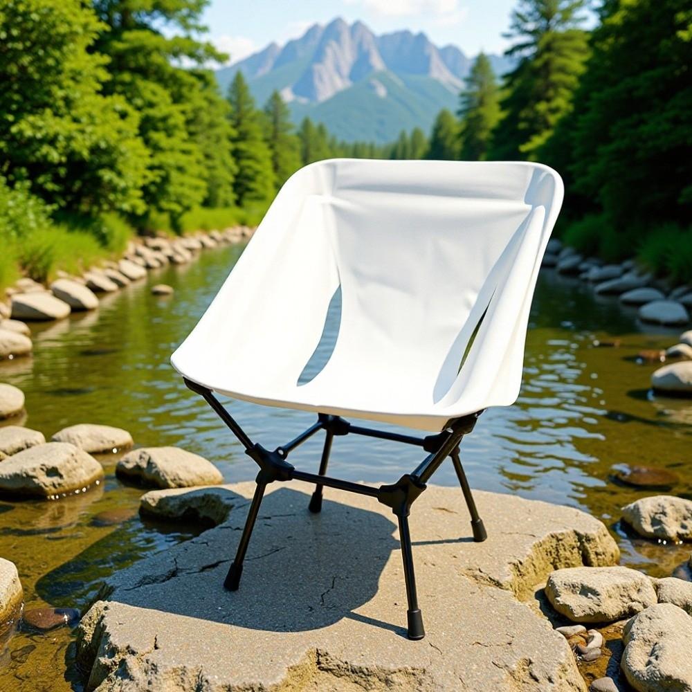 Portable Folding Camping Chair Sturdy Outdoor Fishing Stool Camping Leisure Chair Hiking Picnic