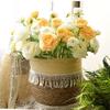 Nordic-style Rattan-woven, Straw-woven Flower Basket, Bamboo-woven Planter for Green Plants, Floor-standing Willow-woven Plant
