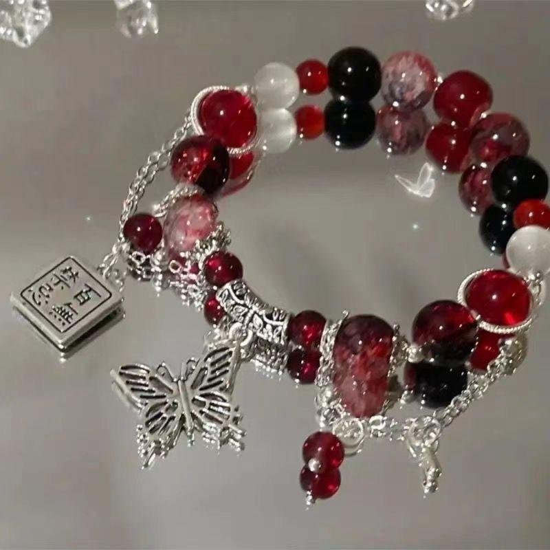 Creative High-color Value Beaded Bracelet with New Chinese Advanced Sense of New Year Accessories