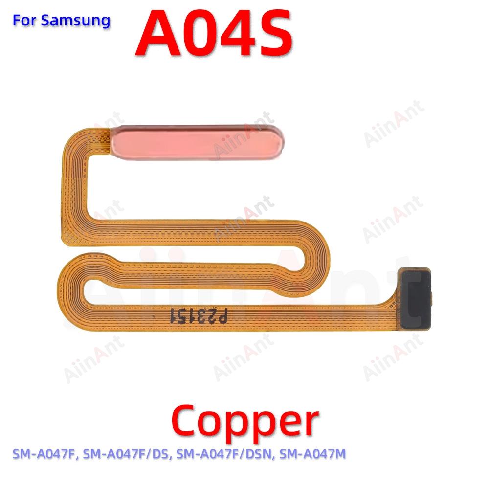 Aiinant Back Button Touch ID Finger Scanner Fingerprint Sensor Flex Cable For Samsung Galaxy A03 A04s A05s A06 A037F A047F A057F