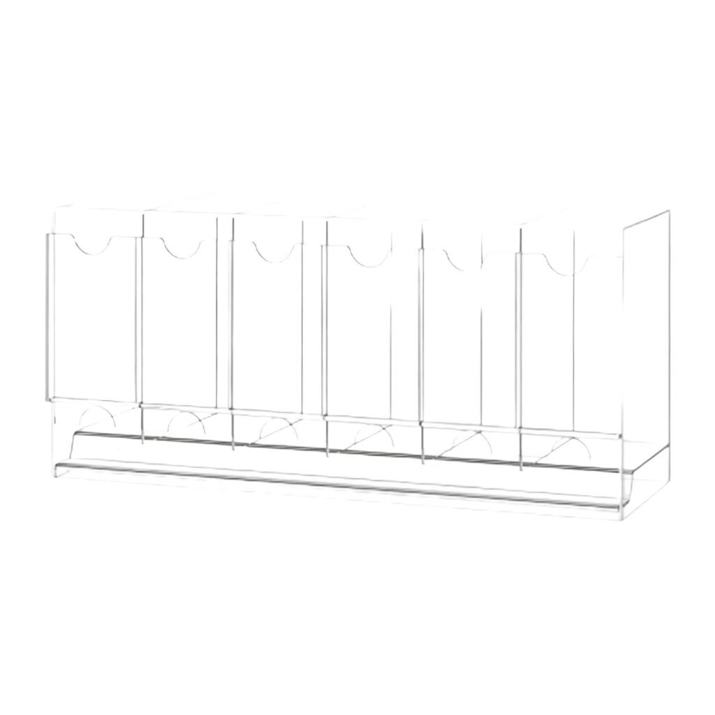 Dispenser Acrylic Protection Practical Storage Tabletop Booster Case for Card Organizer