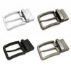 Swivel Clip Buckle for Pin Buckle Belt Casual Formal Belt Reversible Closure Metal Belt Clip Buckle for 33-34mm Belt