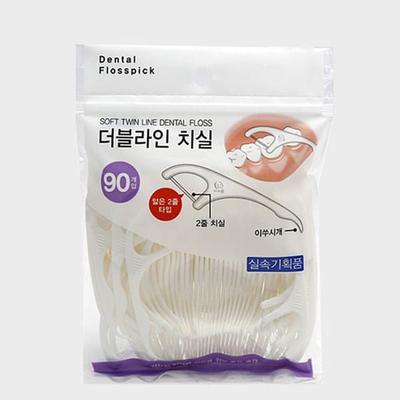 Double Line Dental Floss 90P