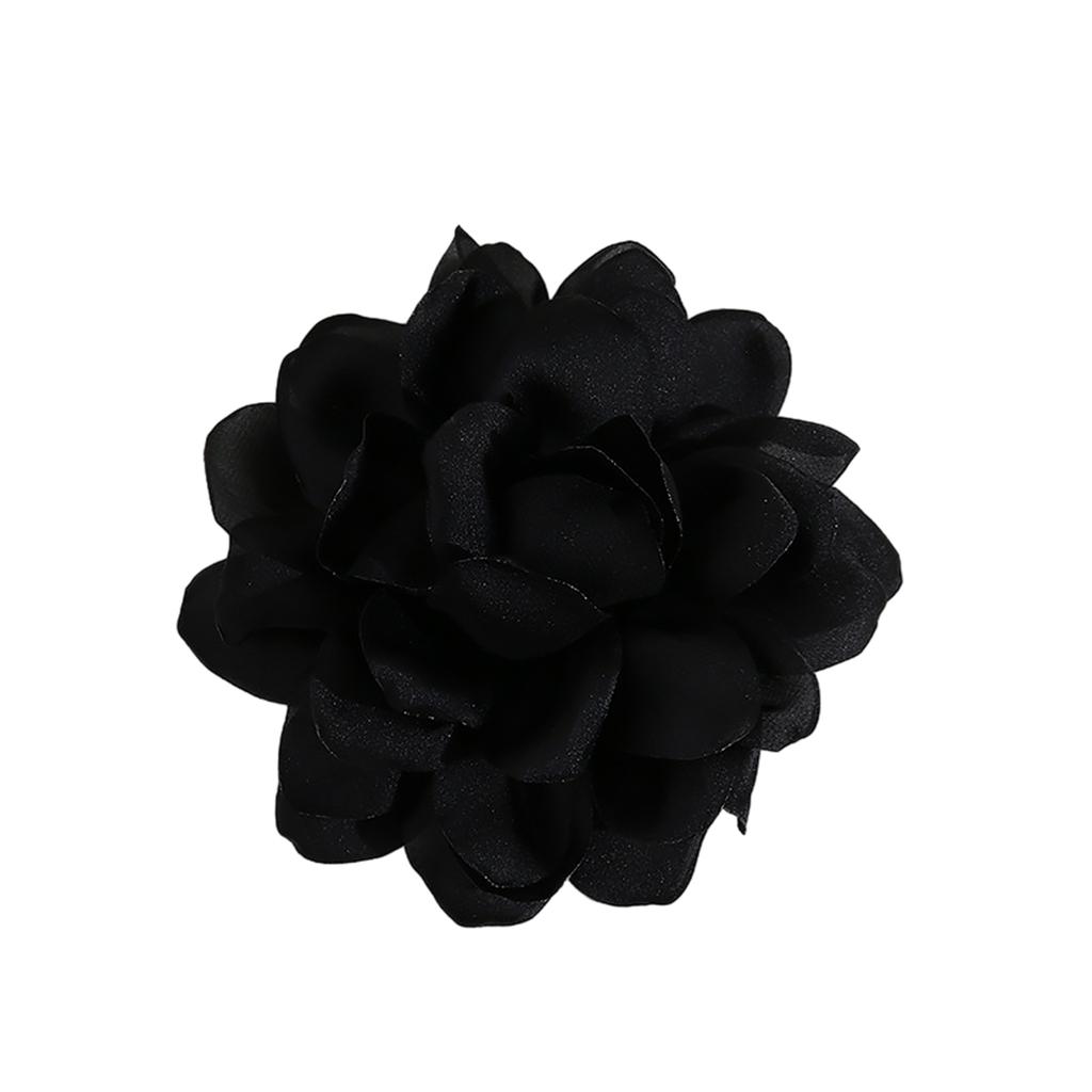 Camellia Shaped Hair/Clothes Accessories DIY Fabric Flower Accessories Multi Layered Design Florals Adorment for Women