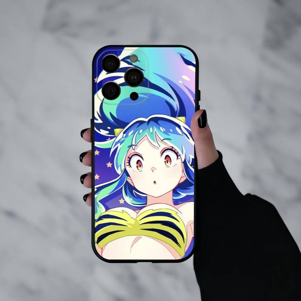 U-Urusei Yatsura L-Lum Mobile Phone Case For iPhone 17pro, 16,15,14,13,12,11 X XR Plus,Others Soft Black Cover