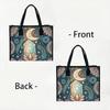 Bohemian Moon Crystal Pattern Tote Bag Casual Daily Use
