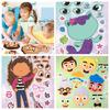 Montessori DIY Felt Expression Game, Emotional Learning Aid for Toddlers