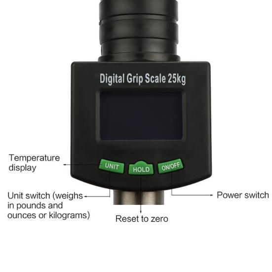 MUQZI Sports Accessory 3 In 1 Digital Grabber Aluminum Fishing Scale Gripper Clamp Tape Measure Tackle