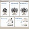 AIRMATE Portable DC Air Circulation Fan with Touch Remote CN Plug (adapter Included)