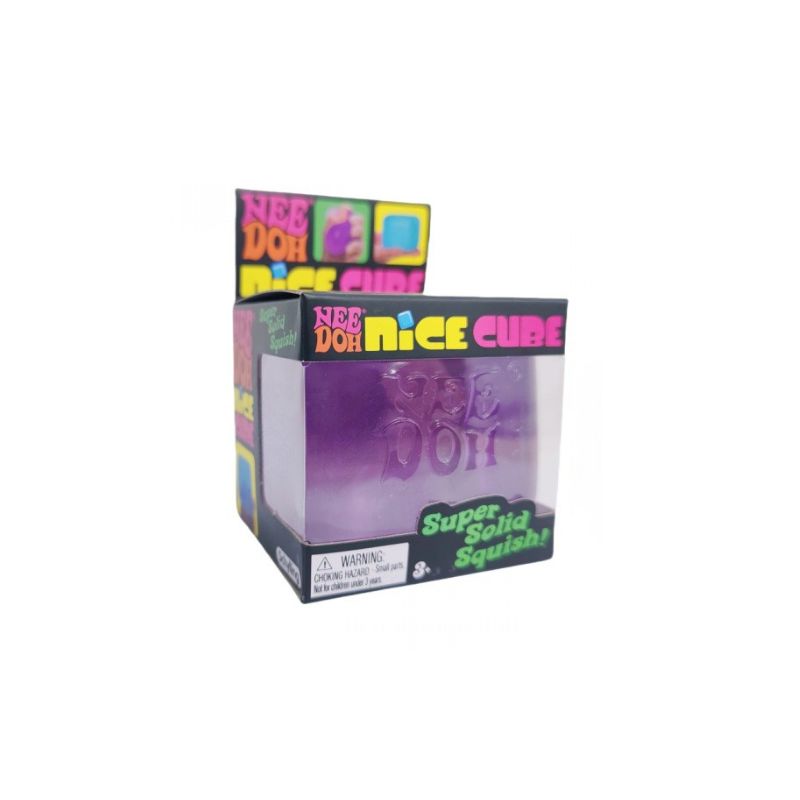 Needoh Nice Cube Sensorischer Stressabbau-Fidget-Würfel für Erwachsene und Kinder