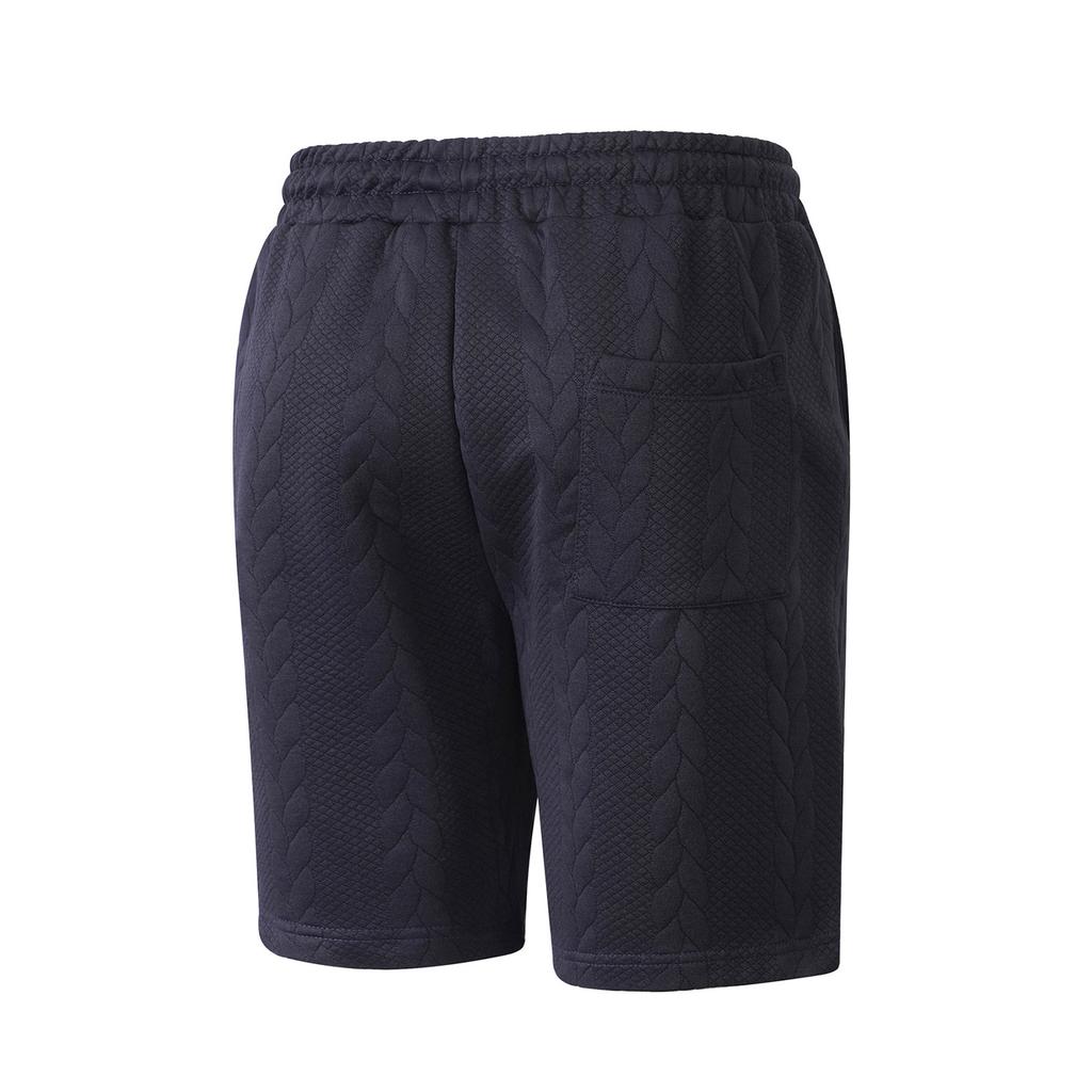 Men's Short-pant Knitted Fabric Drawstring Pockets Five-inch Midriff Pants