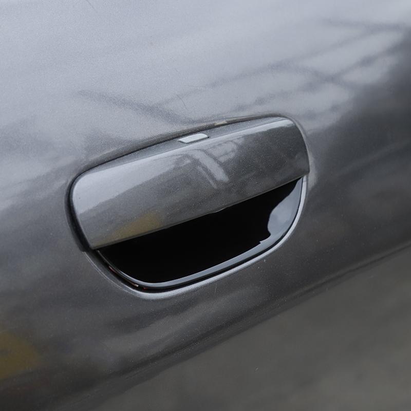 Ca ABS Maniglia esterna della porta Ciotola Ornamento Decorazione Adesivo adatto per Dodge Challenger dal 2015 in su Accessori esterni