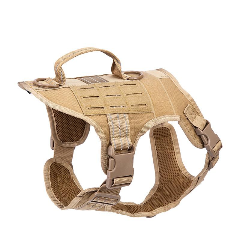 Heavy Duty Dog Harness Vest Large Breeds - Anti-Pull Escape-Proof Adjustable Fit Walking Training
