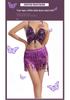 Bohemian Sequin Tassel Hip Scarf & Mini Skirt for Belly Dance