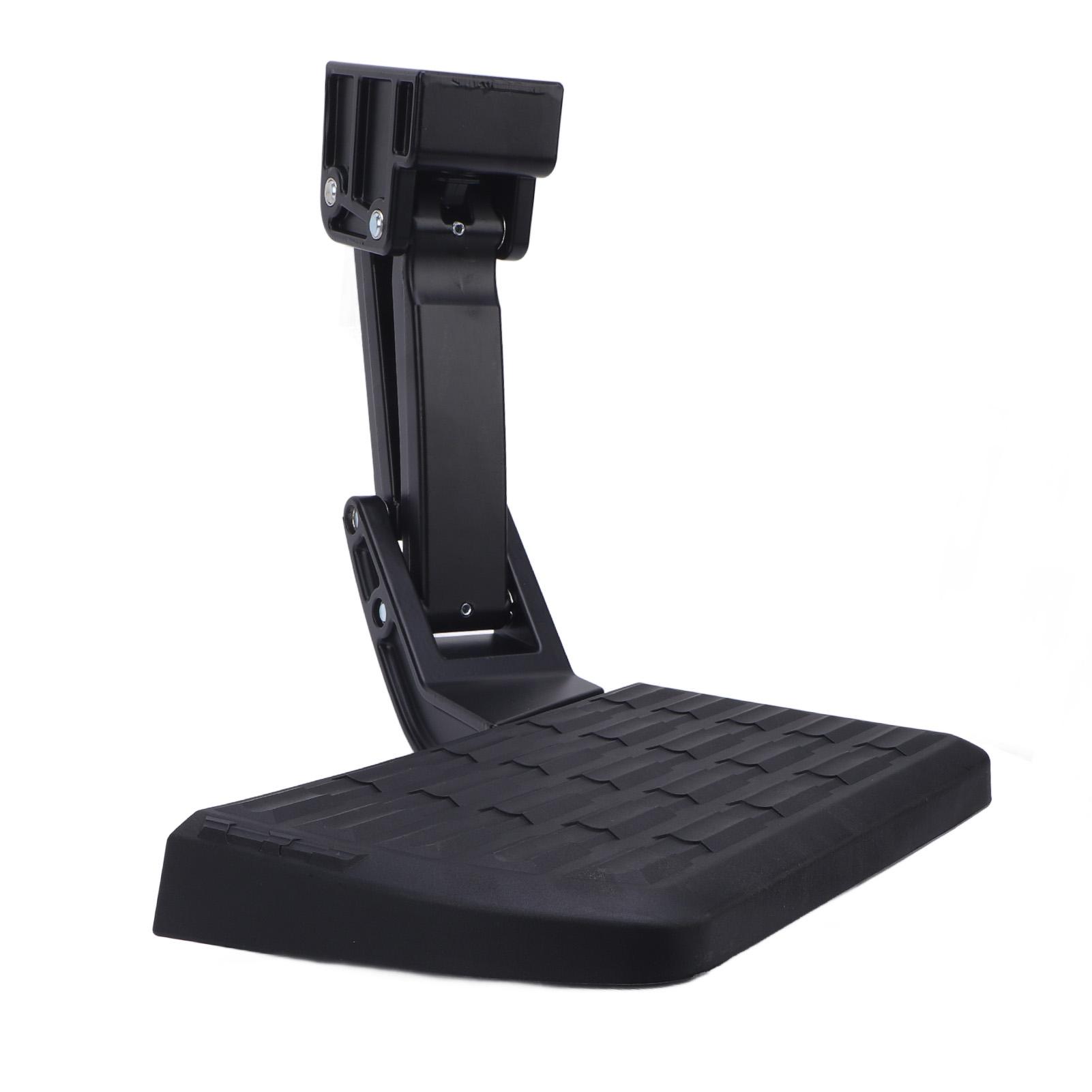 Rear Bed Step 75302 01A Metal Anti Slip Enhanced Safety Retractable Bumper Step Folding Truck Tailgate Step