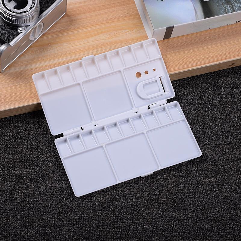 Umělecká paleta akrylových barev Plastová Malá akvarelová krabička s véčkovou barvou Umělecká paleta pro studentské kresby Dětská pomůcka